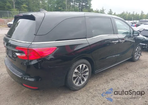 2022 Honda Odyssey Ex-L from USA, damaged, VIN 5FNRL6H73NB014583